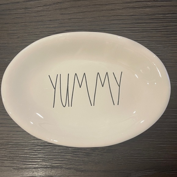 SET OF 4 RAE DUNN YUMMY OVALS - Picture 2 of 6